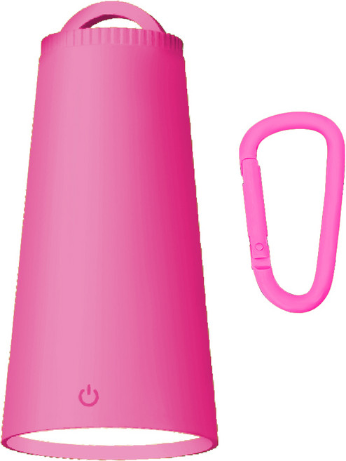 데코아르 멜로우 비비드 무선 360도 포인트 조명등(벽부착형) TKC-10044, 핑크