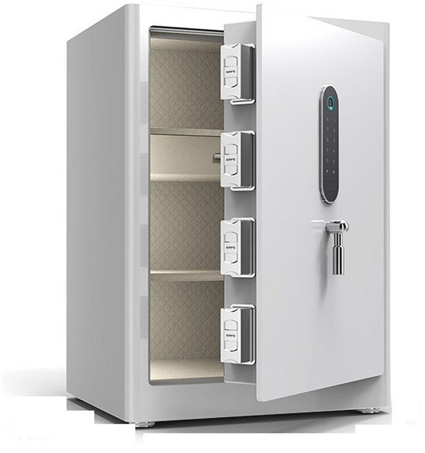 사무용 가정용 집들이 어르신 선물용 지문인식 터치식 겸용 스마트 금고, N600, 골드