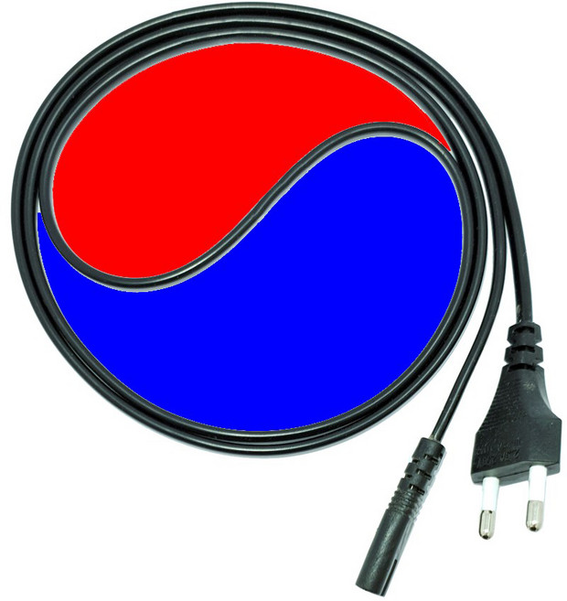 아이티플러스 8자 라디오 코드 어댑터 전원 파워 코드 케이블 AC코드 2.5A 국산 인증 정품, 1.8m, 1개