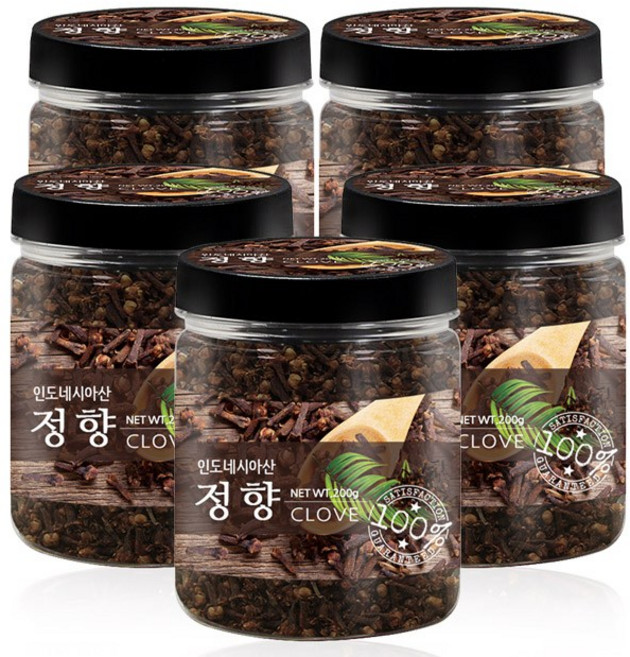 푸른들판 인도네시아 정향 향신료, 5개, 200g