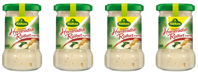 퀴네 홀스래디쉬 125ml x 4, 4개