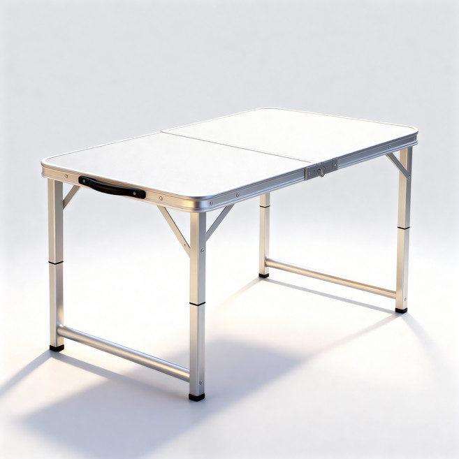 리무브온 하이테이블120 3단조절 경량 테이블 높이조절 야외 테이블1200, 화이트