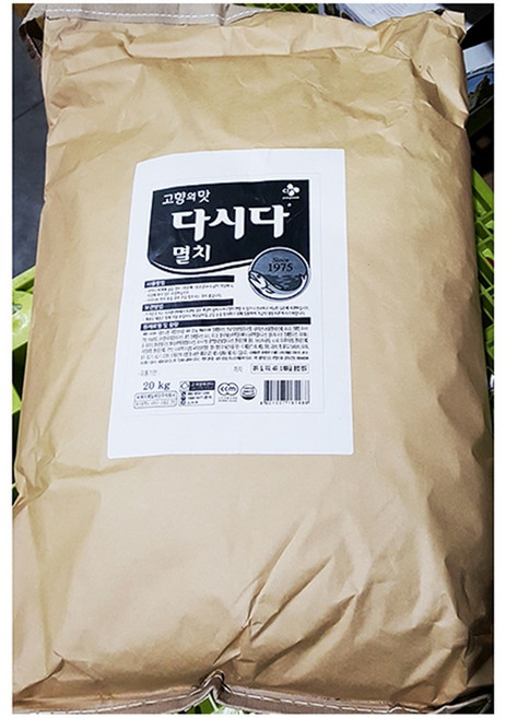멸치다시다(백설 20K) / 다시다 멸치 20kg, 1개