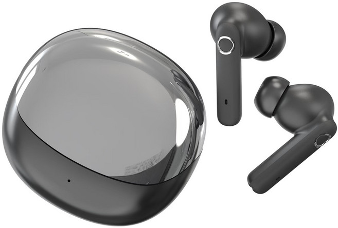 S12無線藍牙耳機入耳式超長續航運動降噪通用無線耳機, S12入耳 (黑色), 如圖所示