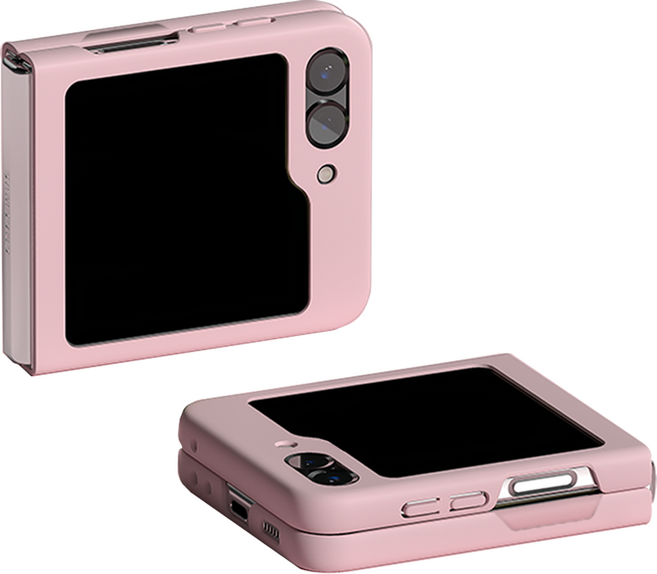 5세컨즈 러버 코팅 하드 케이스