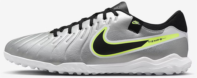 나이키 풋살화 티엠포 레전드 10 아카데미 TF 실버