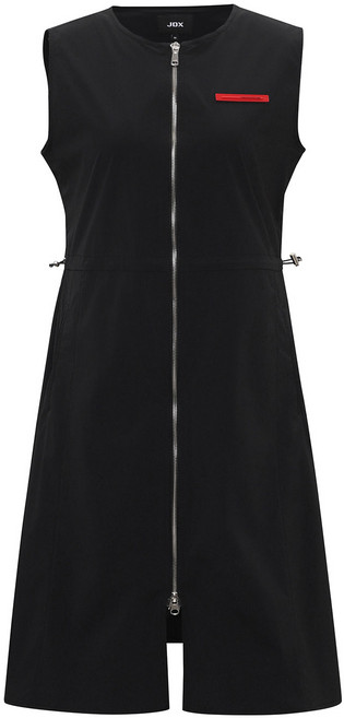 [제이디엑스] JDX 골프 여름 여성 우븐 슬리브리스 풀집업 원피스 X1WJW6106