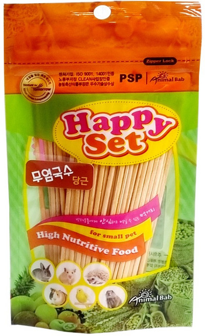 애니몰파크 애니멀밥 당근 무염국수60g 앵무새 햄스터 토끼 기니피그 소동물간식 중면무염국수 국수간식 앵무새 먹이 당근 호박 뽕잎 자색고구마 납작무염국수, 1개, 60g