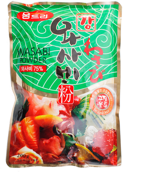 [움트리] 실장님강와사비분, 200g, 14개