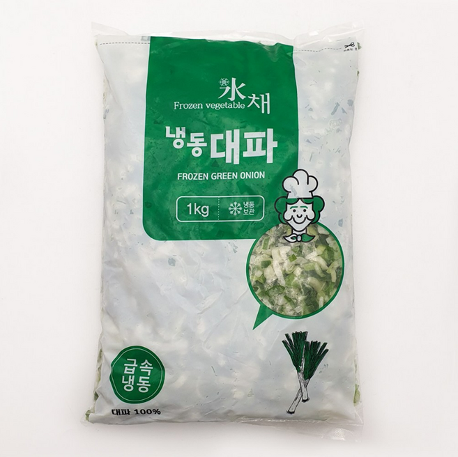 농우 냉동 대파, 1kg, 10개