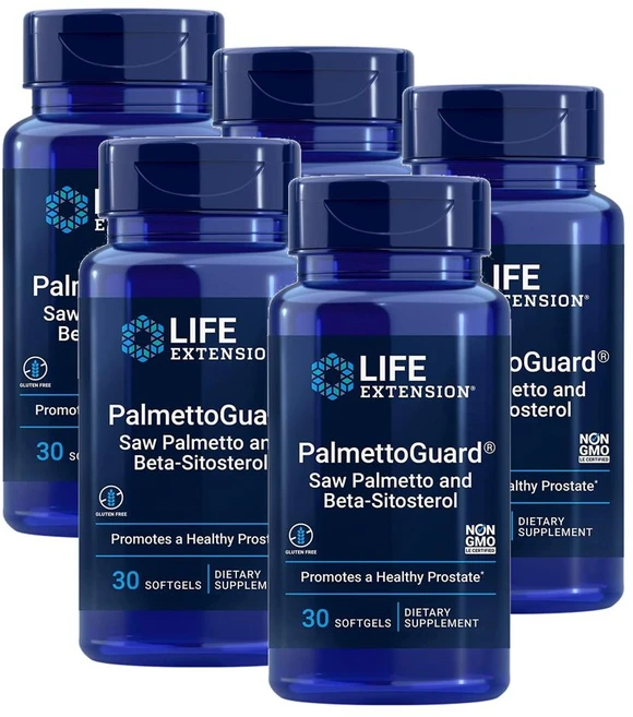 라이프 익스텐션 팔메토가드 쏘팔메토 베타시토스테롤 소프트젤 Life Extension PalmettoGuard, 5개, 30정 - 쿠팡