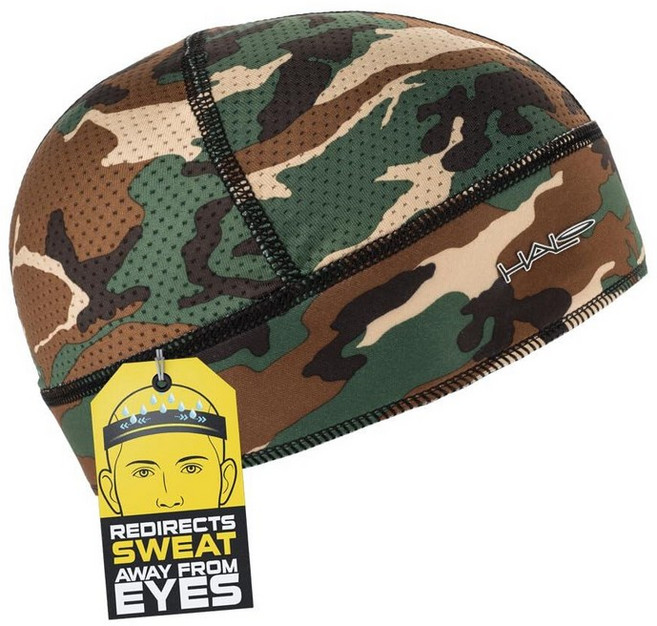 HALO 스컬 캡 헤일로 헤드밴드 얼티밋 고성능 모자, 카모 그린, 1개