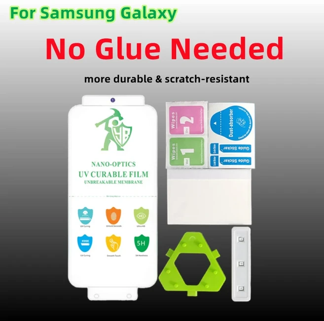삼성 갤럭시 S20 S25 S22 HD 울트라 3매 UV 호환 보호필름 화면 Note20 S23 S21 S24 울트라, Galaxy S22 Ultra, 3개