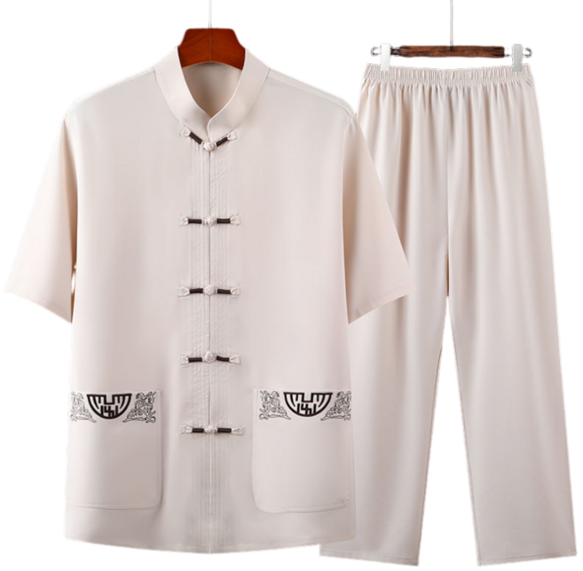 남자 면마자수 세트 아빠 의류 50대60대70대 남자생활복장