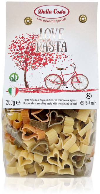 달라코스타 삼색 러브 파스타, 250g, 1개