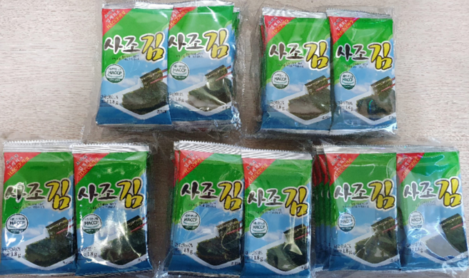 사조 도시락김 1.8g 50개