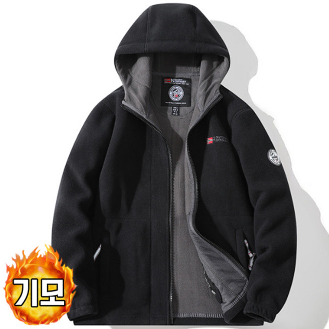 차쿠 남성 여성 겨울 노르웨이 후드 집업 후리스 도톰 야외 캠핑 낚시 자켓 빅사이즈 혹한기 작업복 점퍼