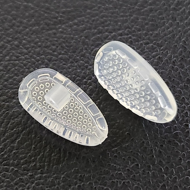 플러스핫템 12p 나사형 미끄럼방지 논슬립 도트 에어 안경 실리콘 코받침 교체 선글라스 썬글라스 코패드 코자국 완화 흘러내림 방지 셀프 수리 통증 방지