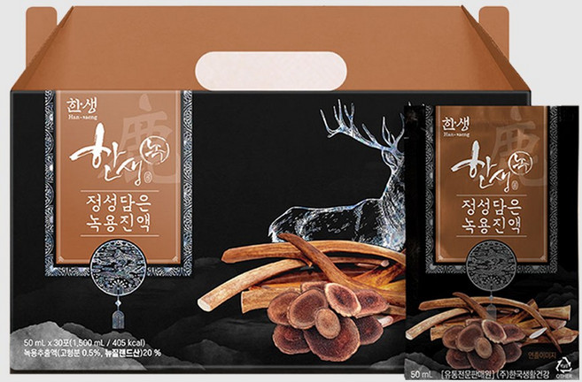 팔레오 한생 정성담은 녹용진액 세트, 1개, 1.5L