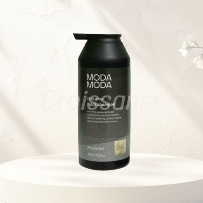 모다모다 블랙 샴푸 10 제로 그레이 새치염색샴푸 300g 1개 540828, 모다모다 블랙 샴푸 10 제로 그레이 새치염색샴푸 30