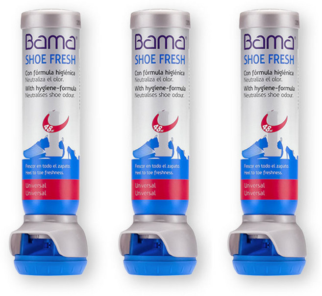 바마 프레쉬 신발 냄새제거 스프레이 본품, 100ml, 3개