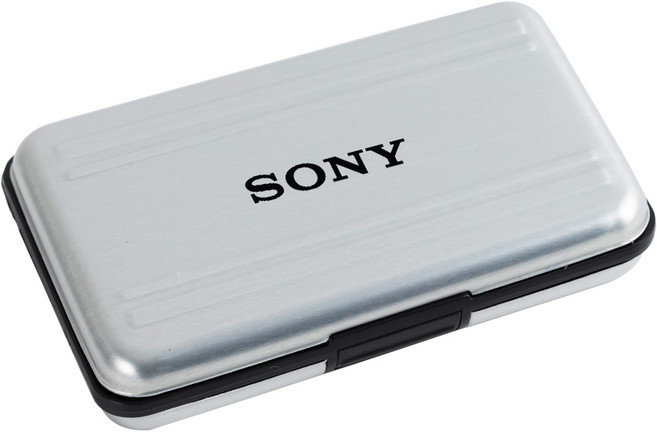 알루미늄 SD 메모리 카드 보관 케이스 GM-SD88MSD, 실버(Silver), 1개