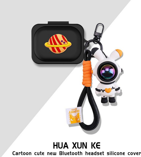 낫싱 이어a 케이스 피규어 스트랩 실리콘 커버, Nothing ear a 보호 케이스, 타입 15, 1개