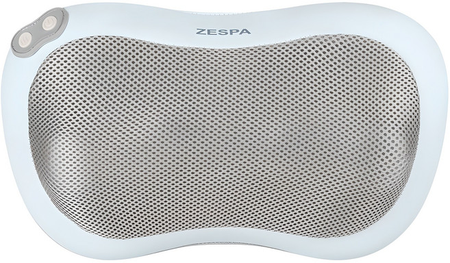 제스파 해피메이트 3단계속도조절형 온열 목어깨 마사지기, ZP954SK, 스카이블루