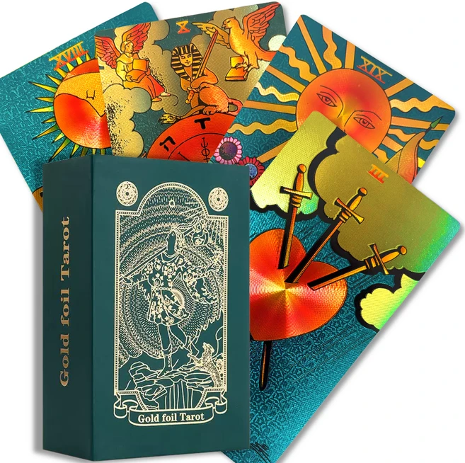 유니버셜웨이트 타로카드 컬렉터스 에디션 입문자용 풀세트, Green Moon, 1개 - 쿠팡