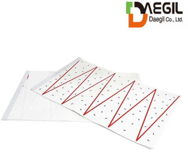 축사파리트랩 캘린더형 10매 농장 축사용 축사달력 축사 달력종이 끈끈이 해충 파리 벌레 퇴치 대길산업, 1개