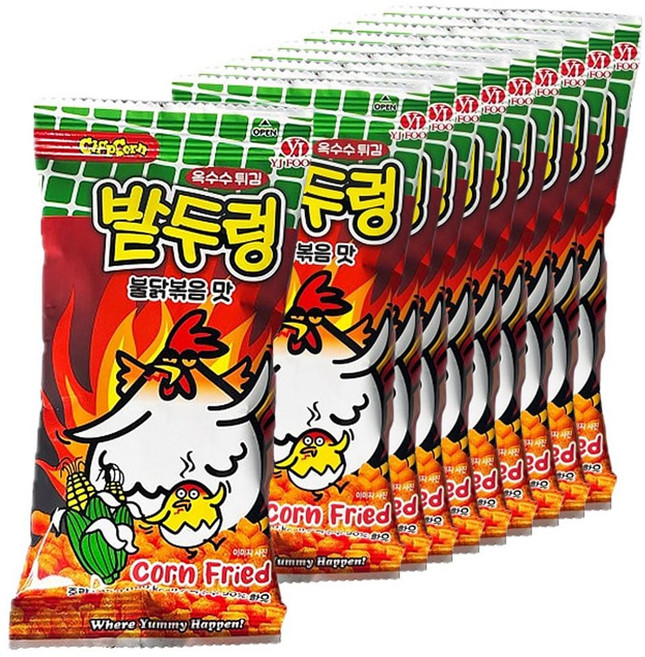 불닭볶음맛 밭두렁 45g 6개, 20개