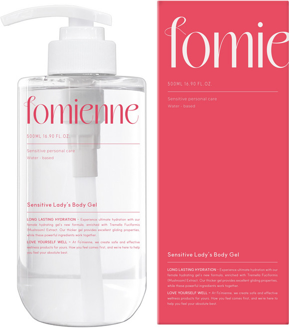 포미엔느 센서티브 레이디스 수용성 바디 젤, 1개, 500ml