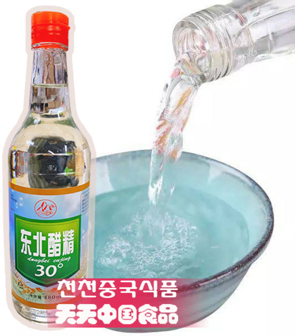 [천천중국식품]중국 동북식 식초 30% 480ML, 1개