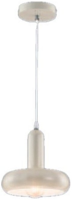 奶油色簡約造型吊燈, 奶油吊燈,空台（不含燈泡）