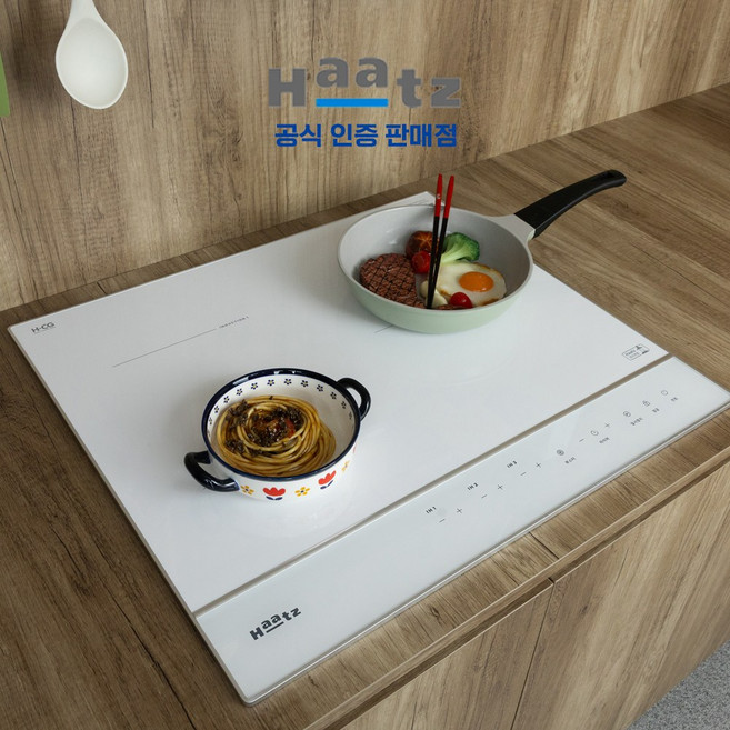 [기본설치비 포함]하츠 NEW 클레르 인덕션 3구 화이트 매립형 (타공560*480), 빌트인, EIC-30HWR252