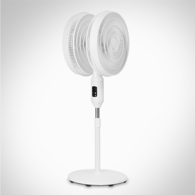 유니맥스 BLDC모터 더블헤드 리모컨 선풍기 대형 UMDF-16015DC, 16인치 양면 스탠드 선풍기