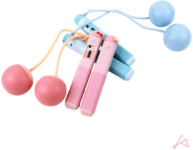 프라임마켓플러스 줄 없는 줄넘기 운동기구, 블루