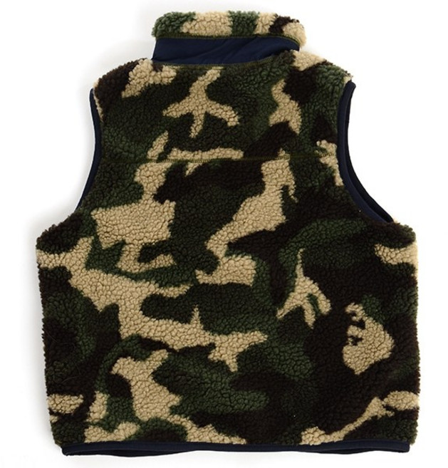 지프키즈 카모 플라쥬 뽀글이 베스트(KM4JPU612)