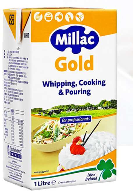 밀락골드 휘핑크림 1L 2개, 6개