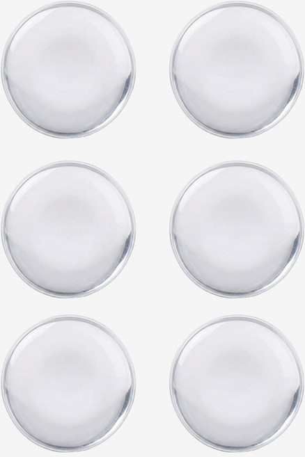 아바스 실리콘 문콕방지 보호패드 소음방지 충격완화 도어쿠션, 6개, 투명