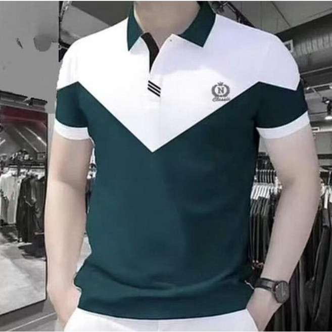 보그핏 M4063 러한상의 / 남성 카라 반팔 티셔츠 여름 머스핏 세련 티셔츠