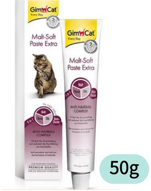 짐캣 고양이 페이스트 엑스트라 영양제, 50g, 헤어볼, 1개 - 쿠팡