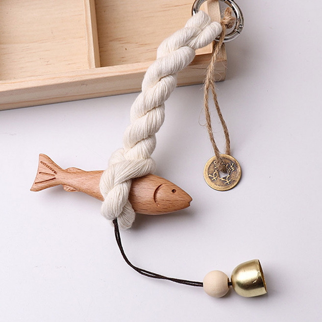 ErrifY 집들이 개업 액막이 명태, 원목색