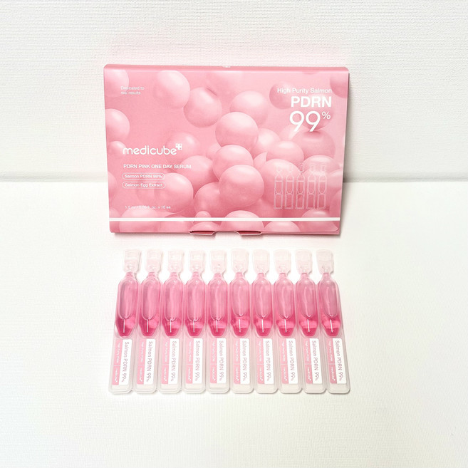 메디큐브 PDRN 핑크 원데이 세럼, 1.5ml, 10개