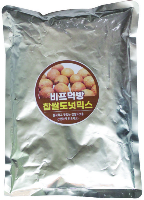 비프먹방 찹쌀도넛믹스 5kg 도너츠 반죽가루 (대용량 업소용), 1개