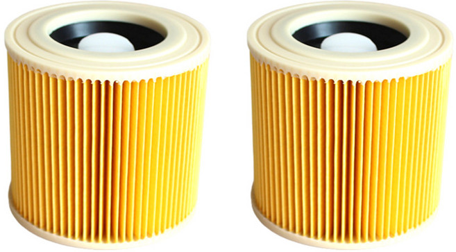 솔리템 KARCHER 카처 WD3 필터 WD2 호환 카트리지, 2개, 구성