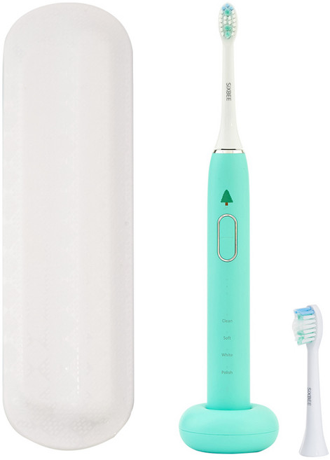 식스비 감성 제주 음파전동칫솔, 1개, 비자림숲, SB-emosonic01