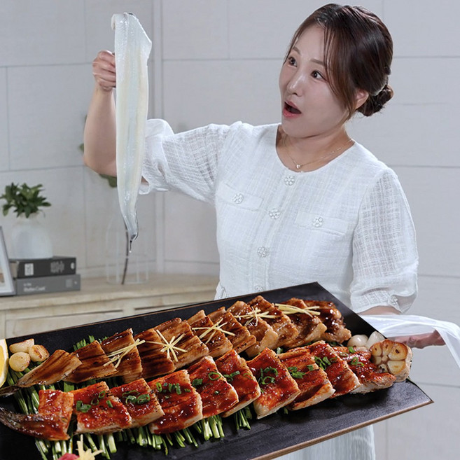 TV홈쇼핑 통영 자연산 바다장어 100% 국내산 손질, 3개, 240g