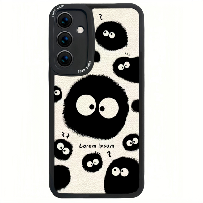 탑우 귀여운 연탄 갤럭시 실리콘 휴대폰 케이스