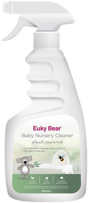 Euky Bear 유키 베어 베이비 너서리 클리너, 4개, 500ml
